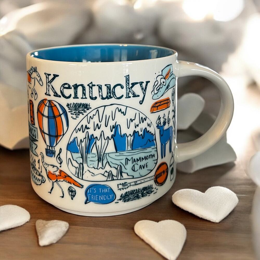 Starbucks Kentucky Been There Series Mug 14oz Across the Globe BTS NWT